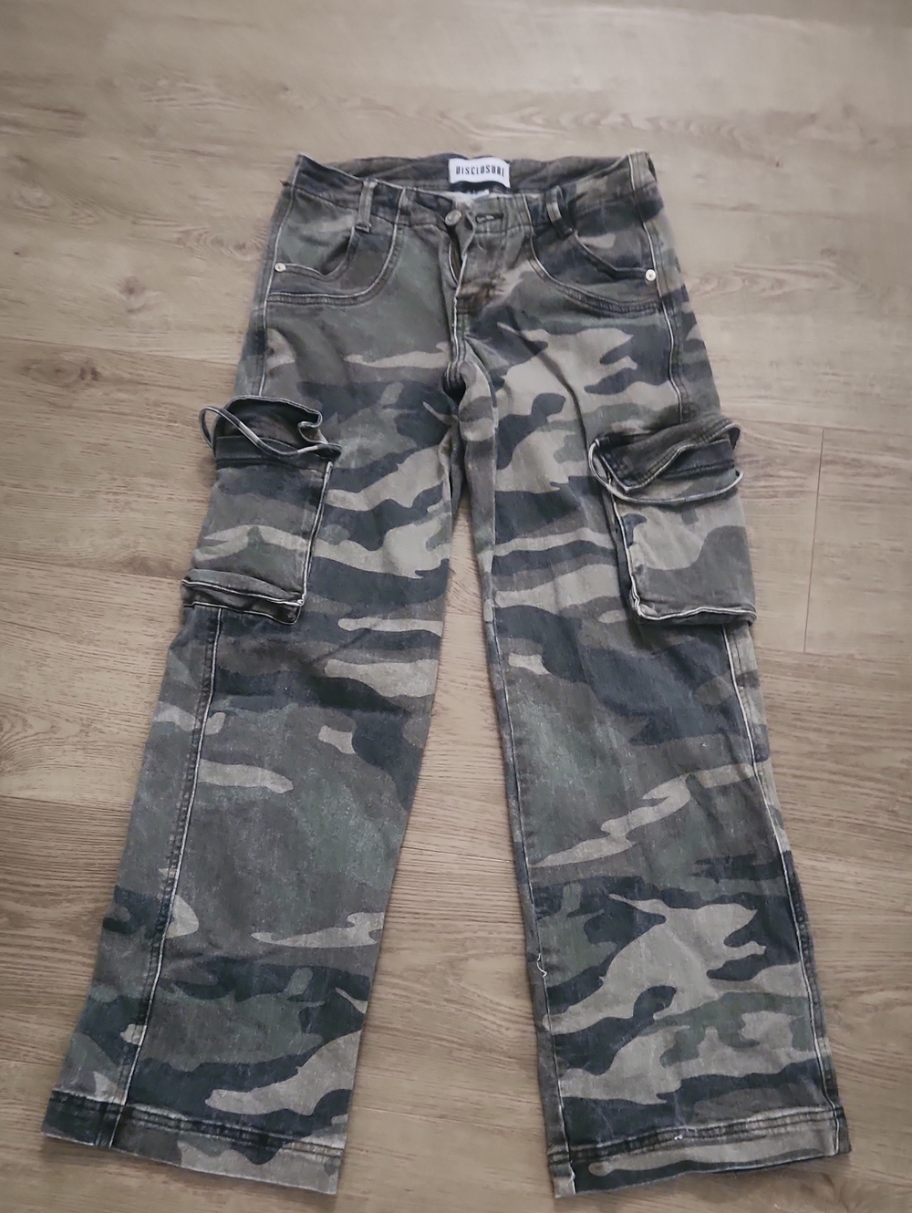 Juniors Camouflage Cargo Jeans